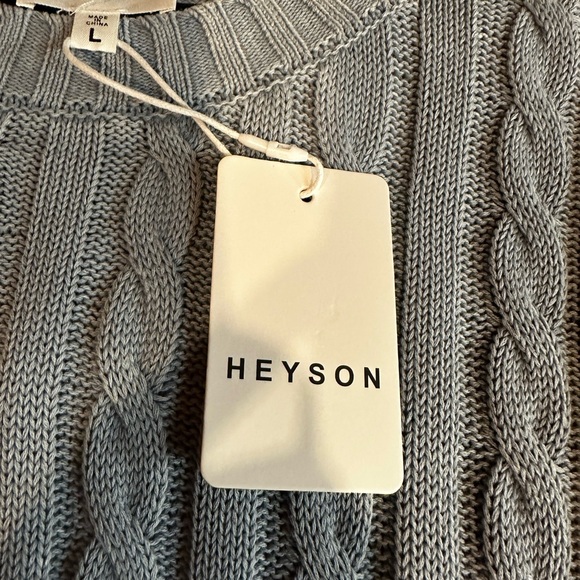 Heyson Cable Knit Sweater *NEW WITH TAGS* - Picture 9 of 9